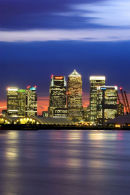 canary wharf across river10